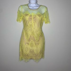 Brand New Lime Green Body-con Dress !